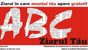 Anunţul tău apare gratuit!