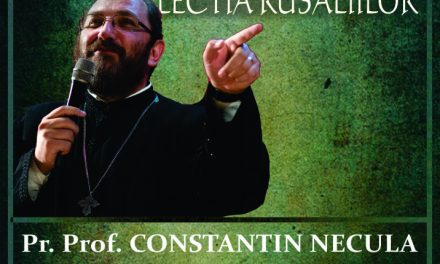 Conferință teologică la Hunedoara, susținută de părintele profesor dr. Constantin Necula
