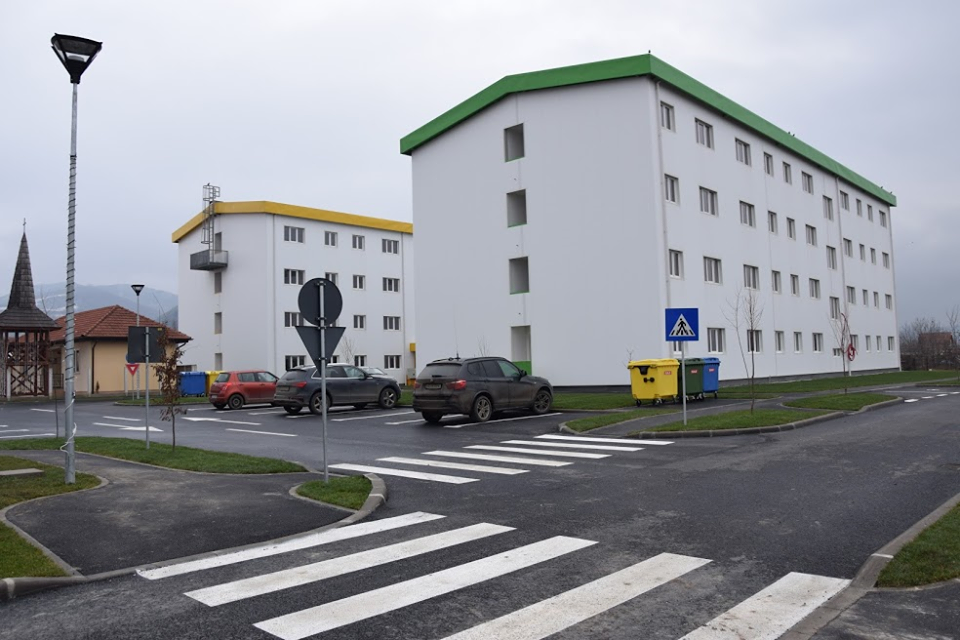 Deva: Blocurile de locuințe sociale de pe strada Grigorescu au fost finalizate