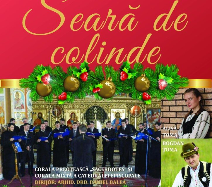 Seară de colinde la biserica „Sfântul Vasile cel Mare” din Deva