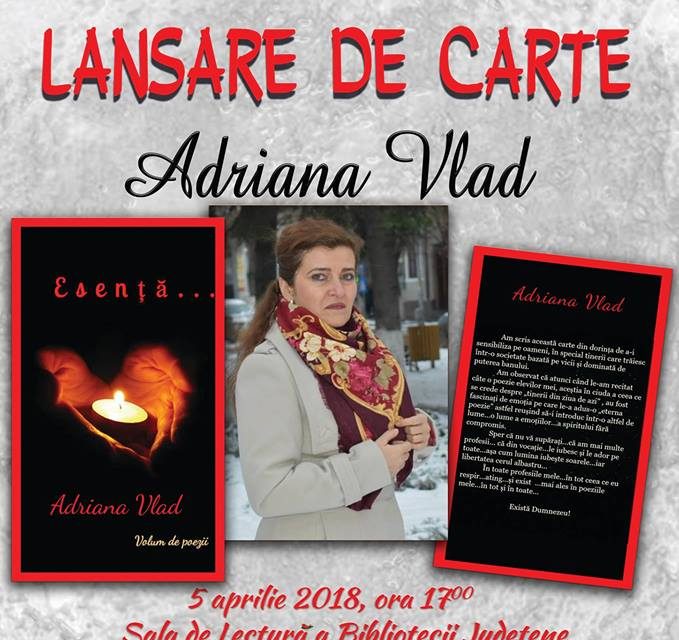 Lansare de carte Adriana Vlad, la Deva