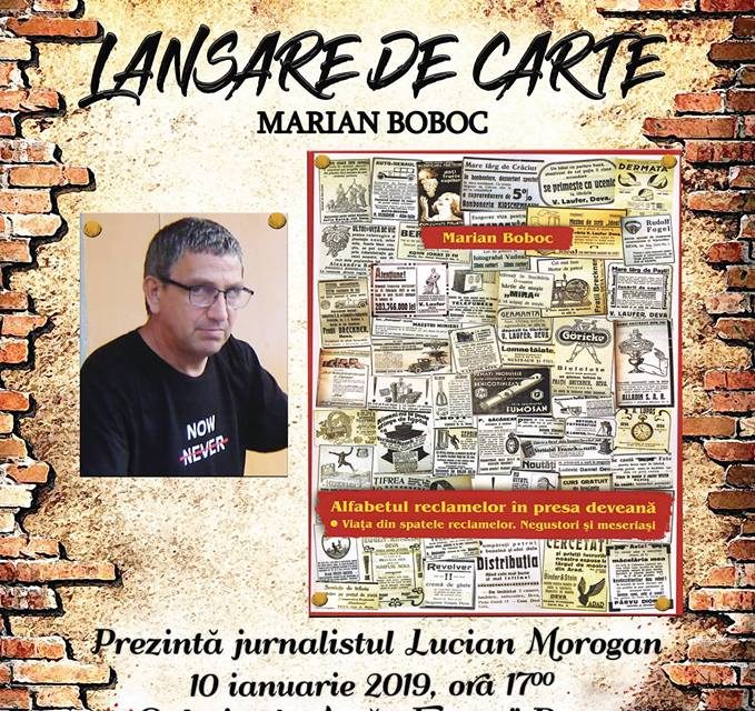 Lansare de carte Marian Boboc, la Deva