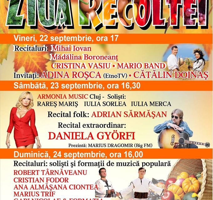 Ziua Recoltei la Cristur (22-24 septembrie)