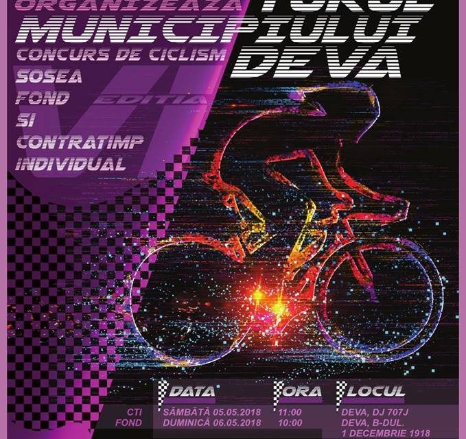 Turul Municipiului Deva la ciclism